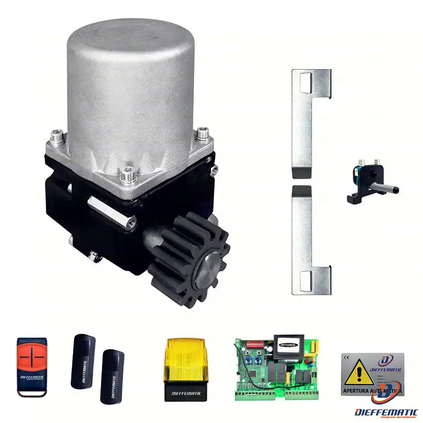 Équipement d'intervention Kit Automazione Cancello Scorrevole 300kg Automatismi Apricancello Automazioni
