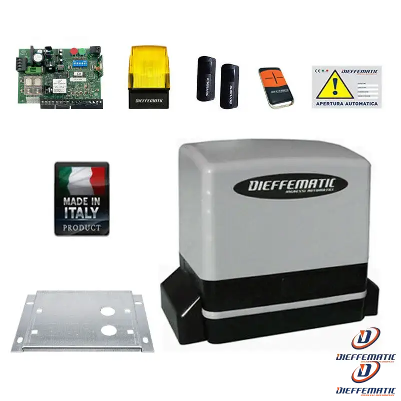 Équipement de dépannage Kit Motore Automazione Per Cancello Scorrevole Automatico 24v 600kg Automatismo