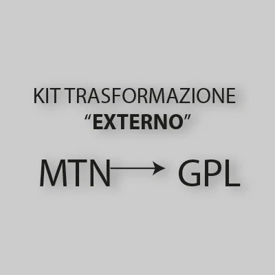 Kit Di Trasformazione "Externo" Gpl Mod. 16 Ng pour Carrosserie Brillante