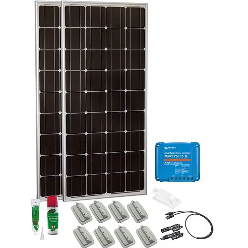 Kit caravane Phaesun Base Camp Aisé MPPT SmartSolar 200 600418 acheter à bas prix