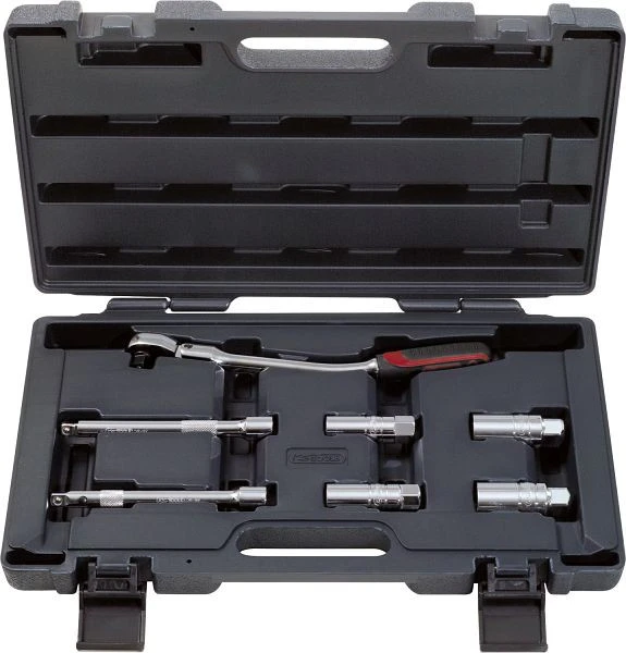 KS Tools Kit d'entretien pour bougies d'allumage CHROMEplus 3/8" 7 pièces 918.0607 commander à...