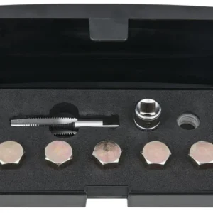 KS Tools Kit de réparation de filetage de bouchon de vidange d'huile 12 pièces M12 x 1 5 150.4915 commander à bas...