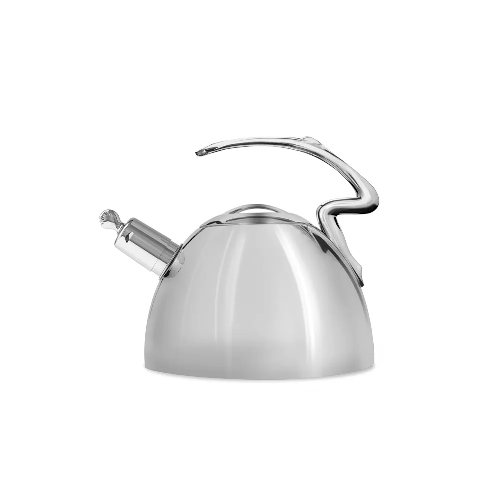 Carrol Boyes Diver Stovetop Kettle Argenté | Prêt à l'emploi