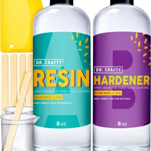 Cire silicone 2 Part Diaphane Epoxy Resin Kit Beginners - 470ml