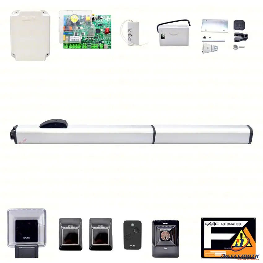 Faac 402 Sbs 230v 3 Mt 1 Motore Kit 104474 Automazione Battente Oleodinamico