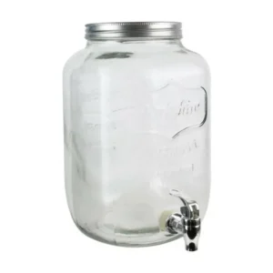 Huile moteur 4 temps Fontaine à boissons en verre 8 litres
