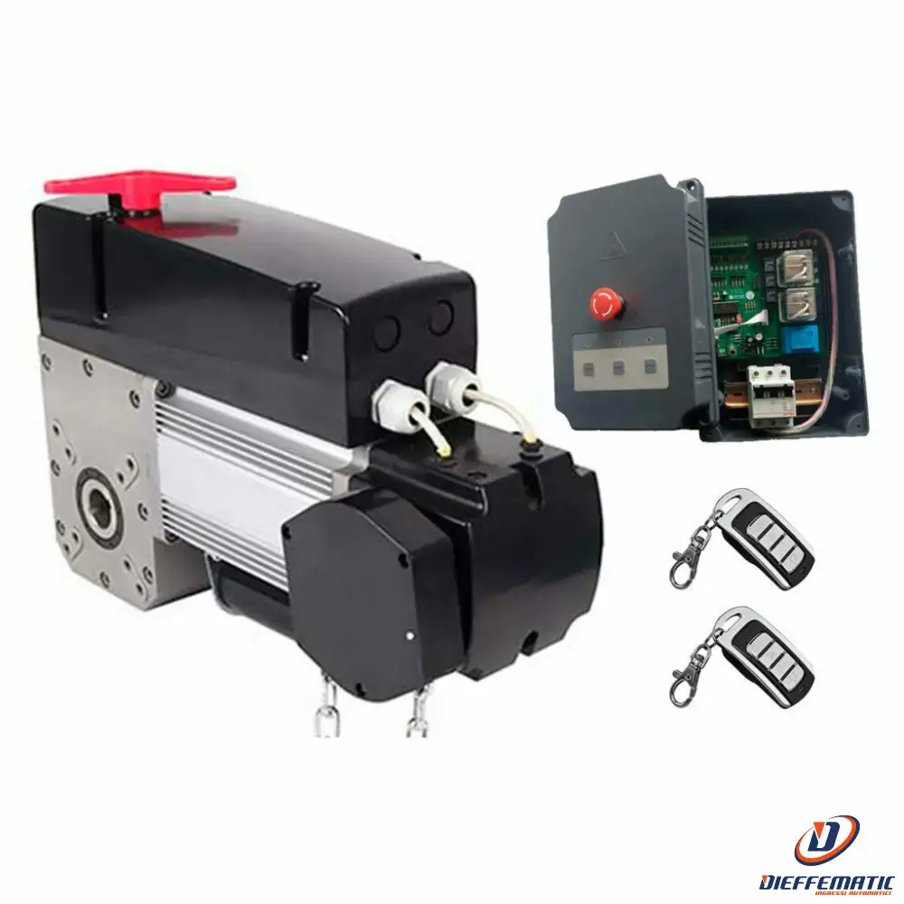 Kit Motore Porta Laterale 380v Industriale Vds Dfm 121888/t + 2 Tx