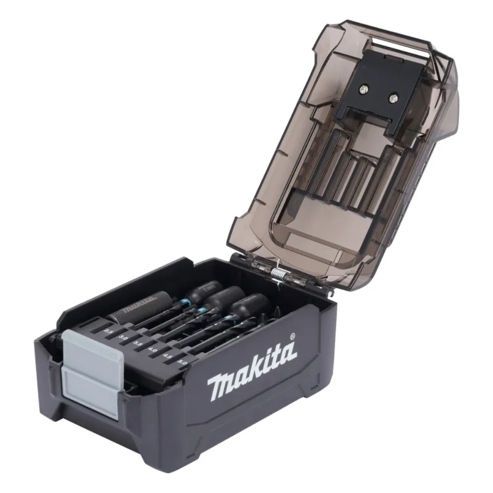 Makita E-22850 Impact Noir jais Screw Bit Set 31 Piece XGT Battery Shaped Case