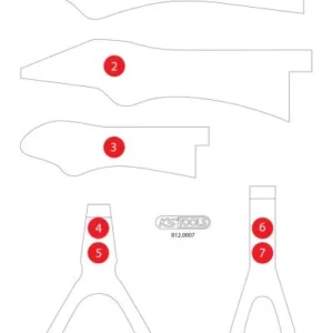 KS Tools Insert en mousse vide pour 812.0007 812.0007-97 prendre à bas prix