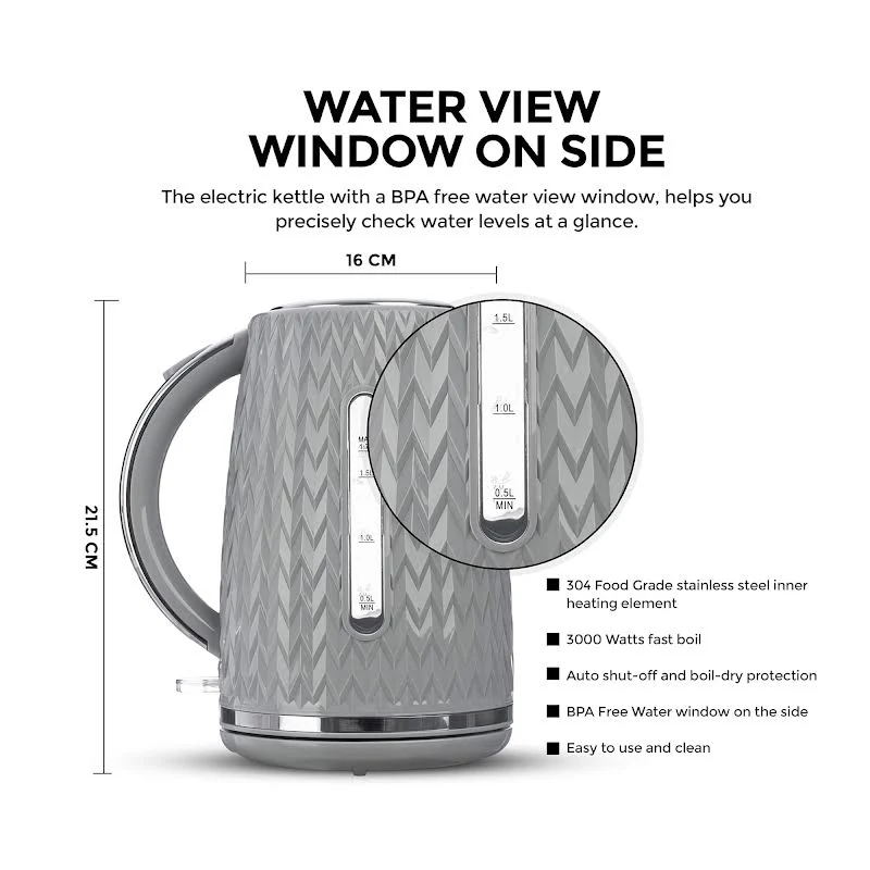 CH Waves 1.7Lt Kettle Grey avec action longue durée