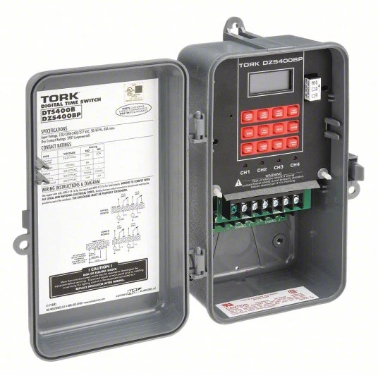 120 to 277V AC 20 Electronic Timer DZS400BP