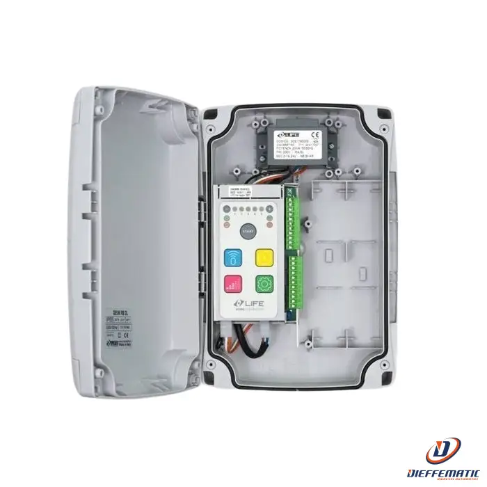 Box Ip55 E Centrale Per Vis 230V Con Encoder Life Gevisr Dl Ac 1Ab0250001 Nuovo