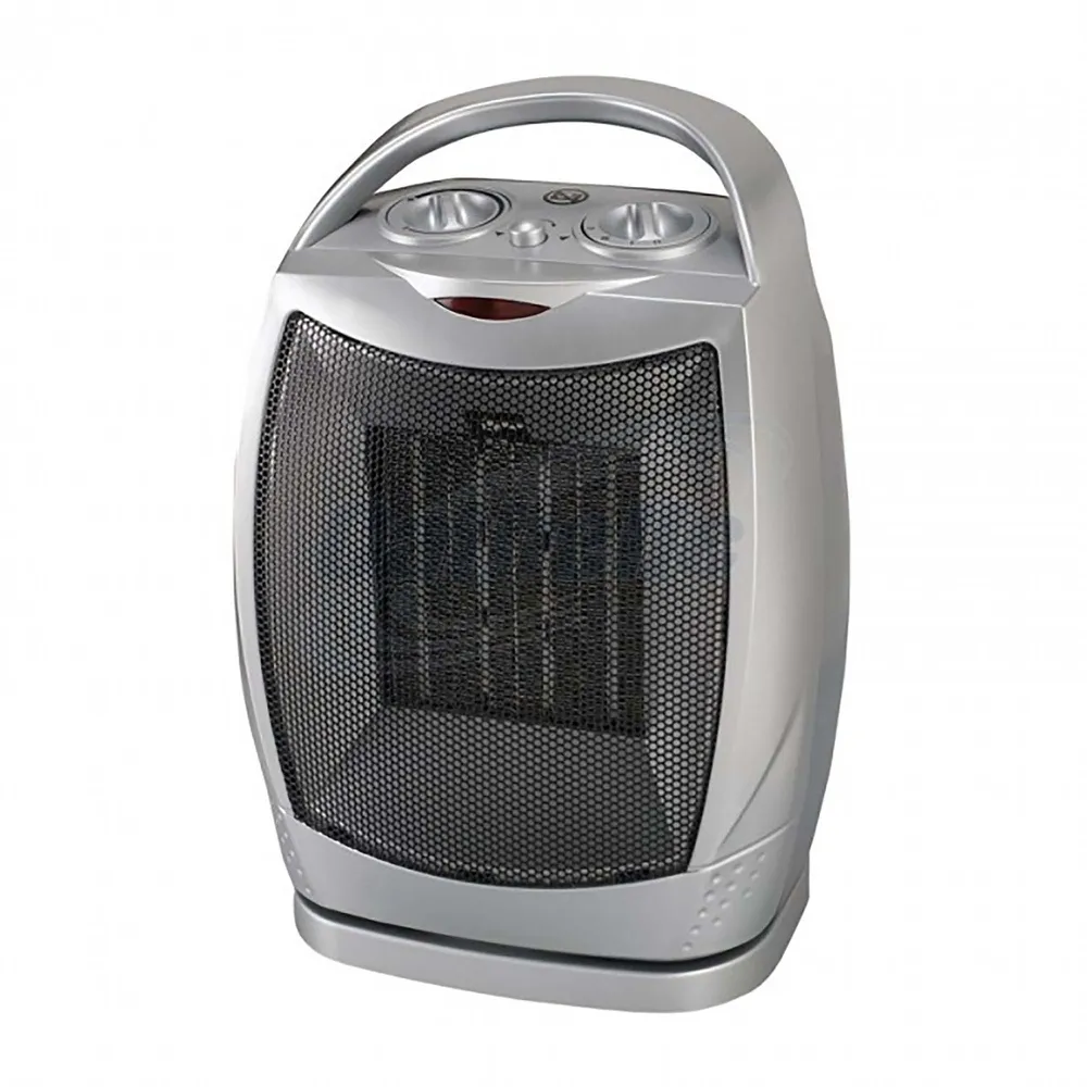 Chaufferette en céramique léger avec contrôle de l'oscillation, 1 500 W