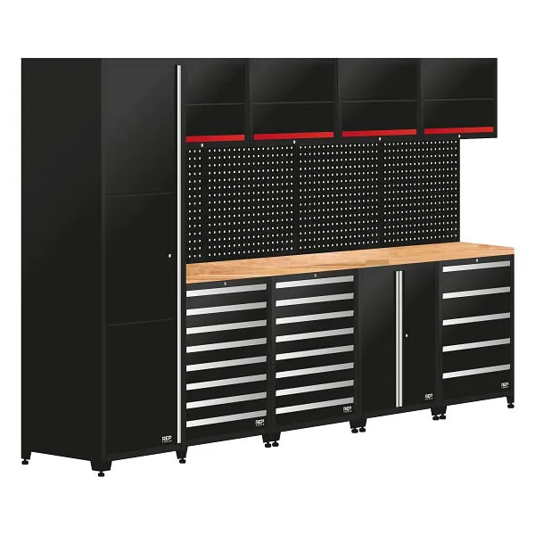 RepTools paroi d'armoire métallique à 5 modules longueur 3444 mm XXL-118801 choisir à bas prix