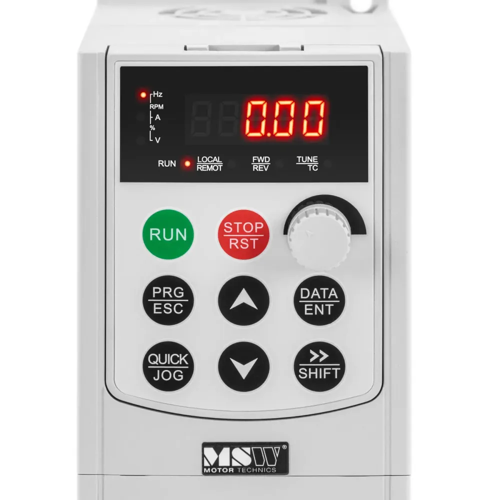 Variateur de vitesse vfd 2 200 watts 230 volts 0,1 à 500 hz LED ABS gris 14_0010194