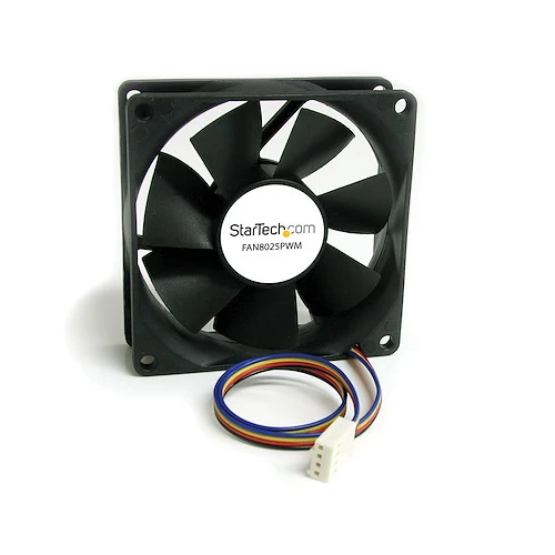 80x25mm Computer Case Fan 4-Pin PWM Pulse Width Modulation Connector