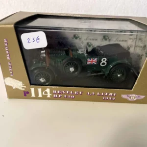 Bentley 4,5 litres HP 240 verte numéro 8 de 1932 - voiture de course (Brumm série ORO R114)