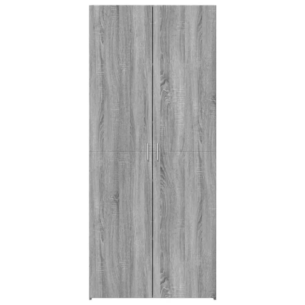 Buffet bahut commode armoire meuble de rangement organisateur cuisine salle de séjour salon haut sonoma 80 x 42,5 x 185 cm...