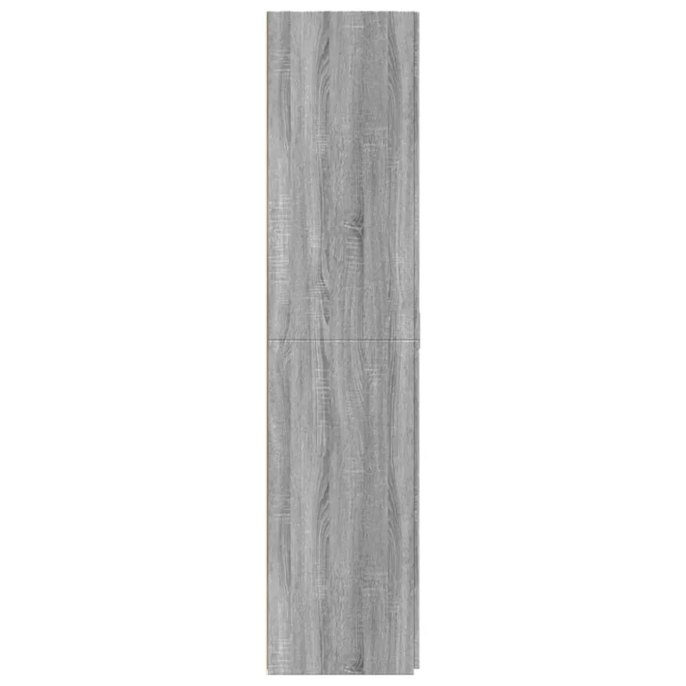 Buffet bahut commode armoire meuble de rangement organisateur cuisine salle de séjour salon haut sonoma 80 x 42,5 x 185 cm...