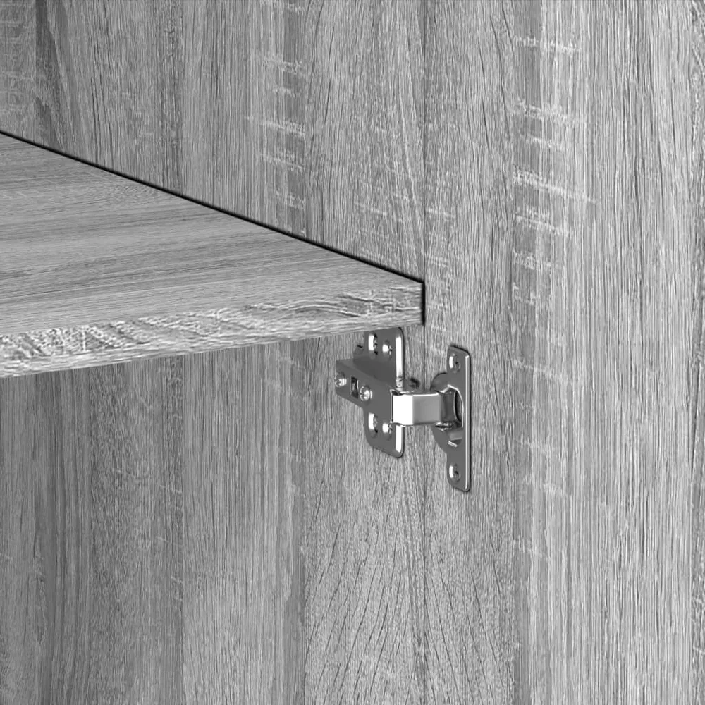 Buffet bahut commode armoire meuble de rangement organisateur cuisine salle de séjour salon haut sonoma 80 x 42,5 x 185 cm...