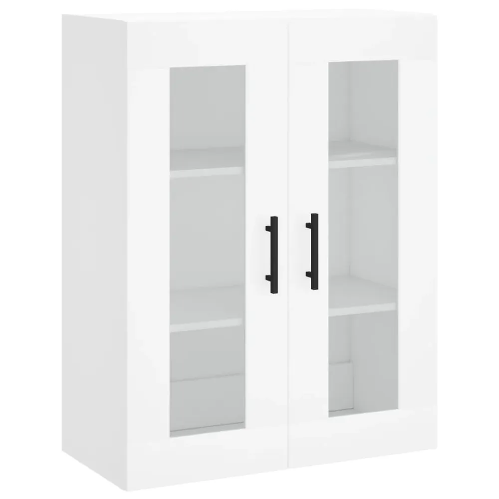 Buffet bahut commode armoire meuble de rangement organisateur cuisine salle de séjour salon haut 69,5 x 34 x 180 cm bois d...