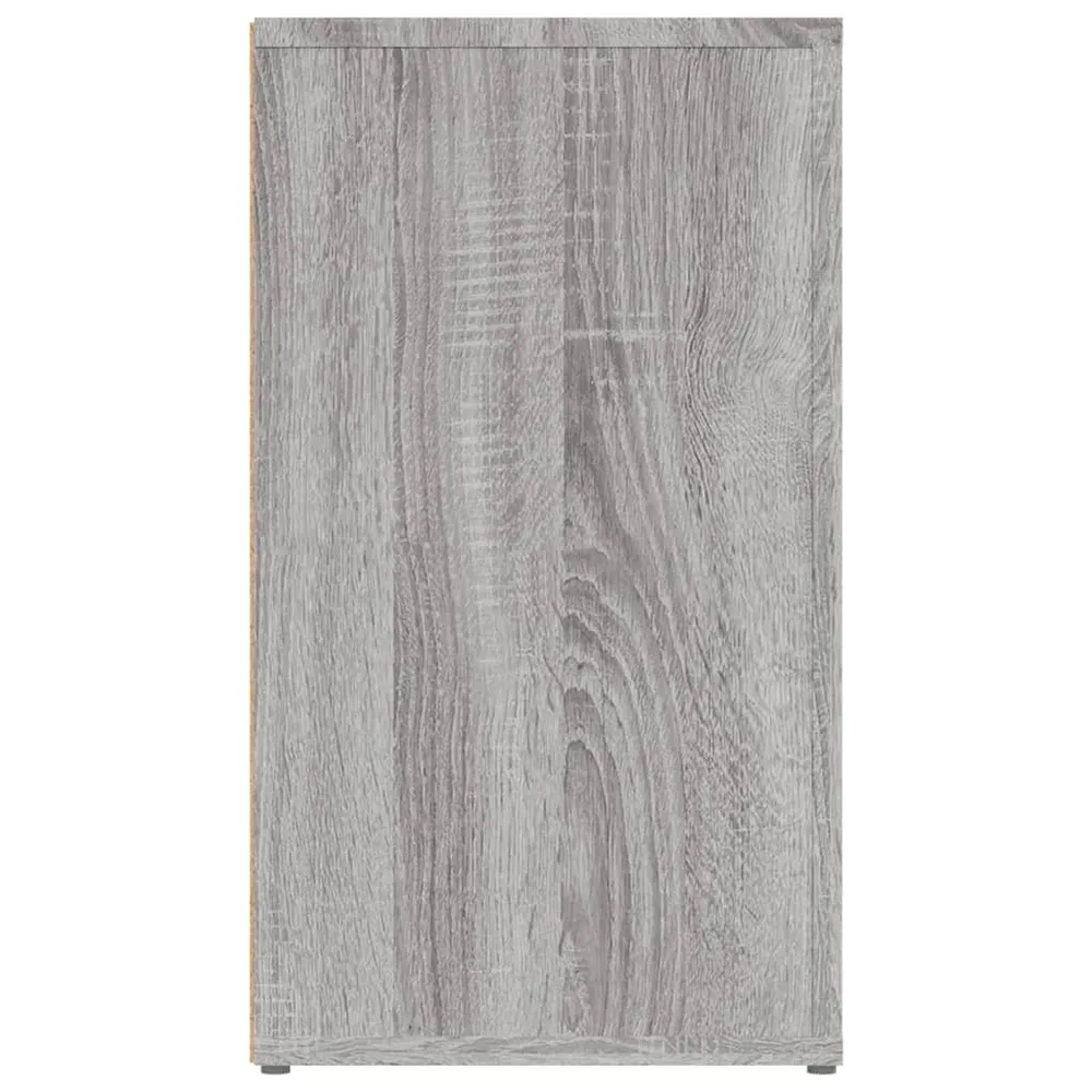 Buffet bahut commode armoire meuble de rangement organisateur cuisine salle de séjour salon sonoma 80 x 30 x 54 cm bois d'...