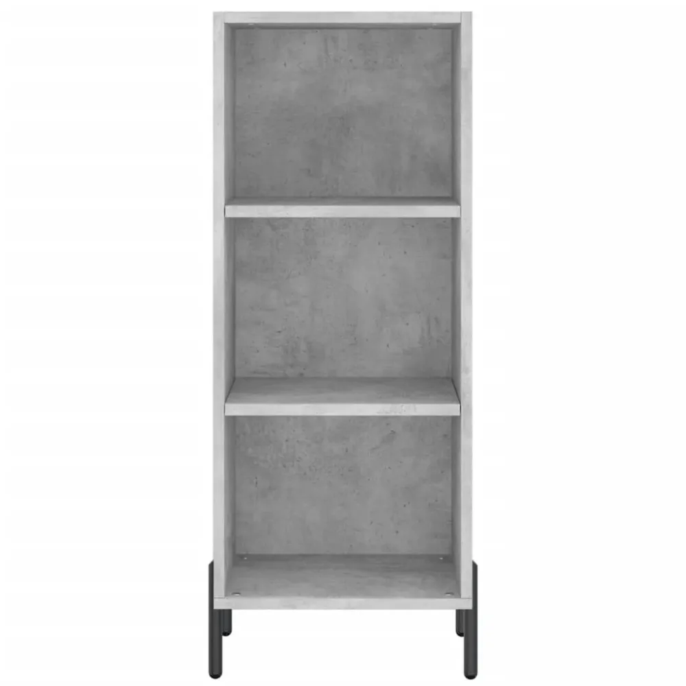 Buffet bahut commode armoire meuble de rangement organisateur cuisine salle de séjour salon haut 34,5 x 34 x 180 cm bois d...