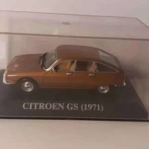 Citroën GS marron de 1971 (boite plexi)