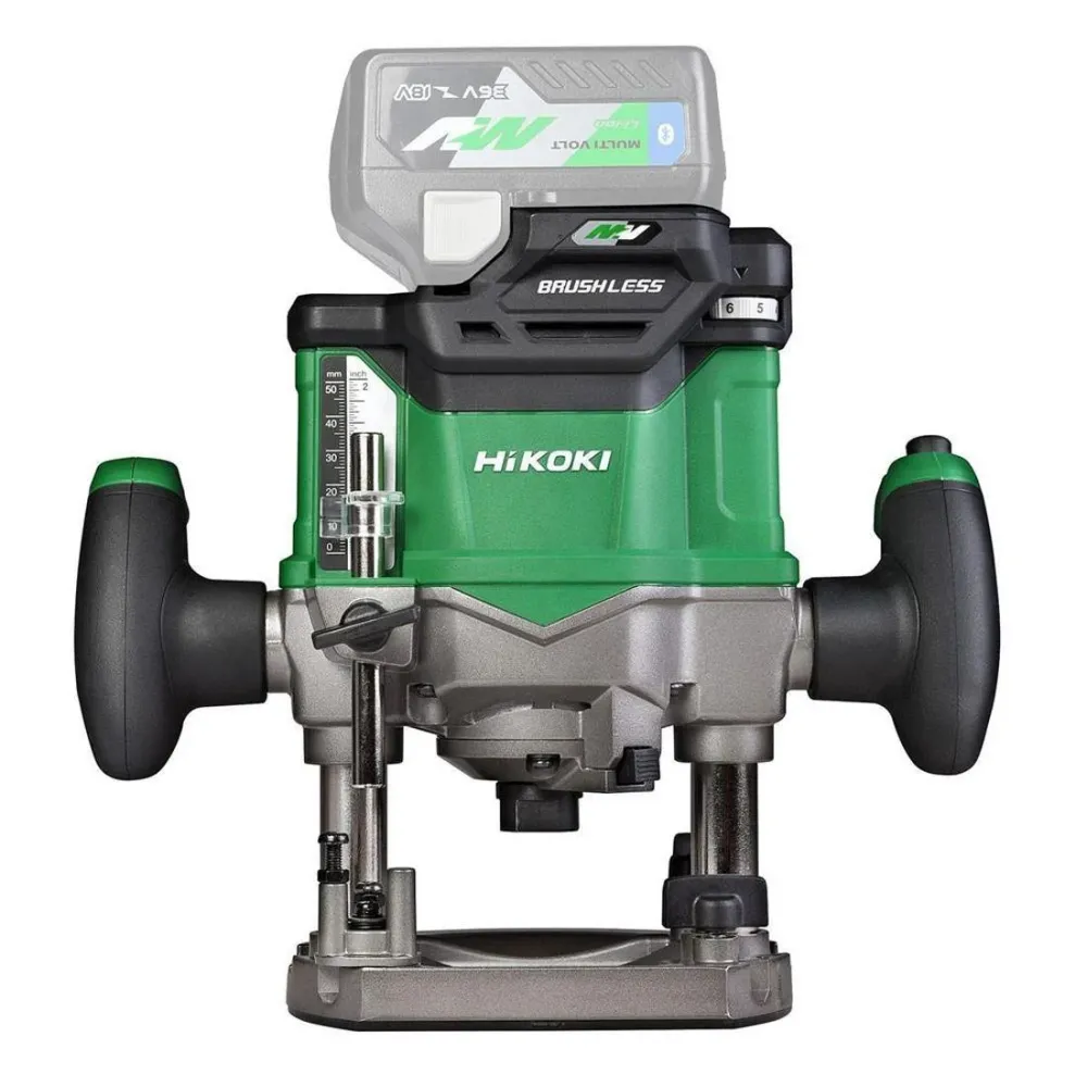 Hikoki M3612DAJ2Z 36V Brushless 1/2" Plunge Router Body Only Case