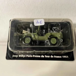Jeep Willys Paris-Presse du tour de France de 1951