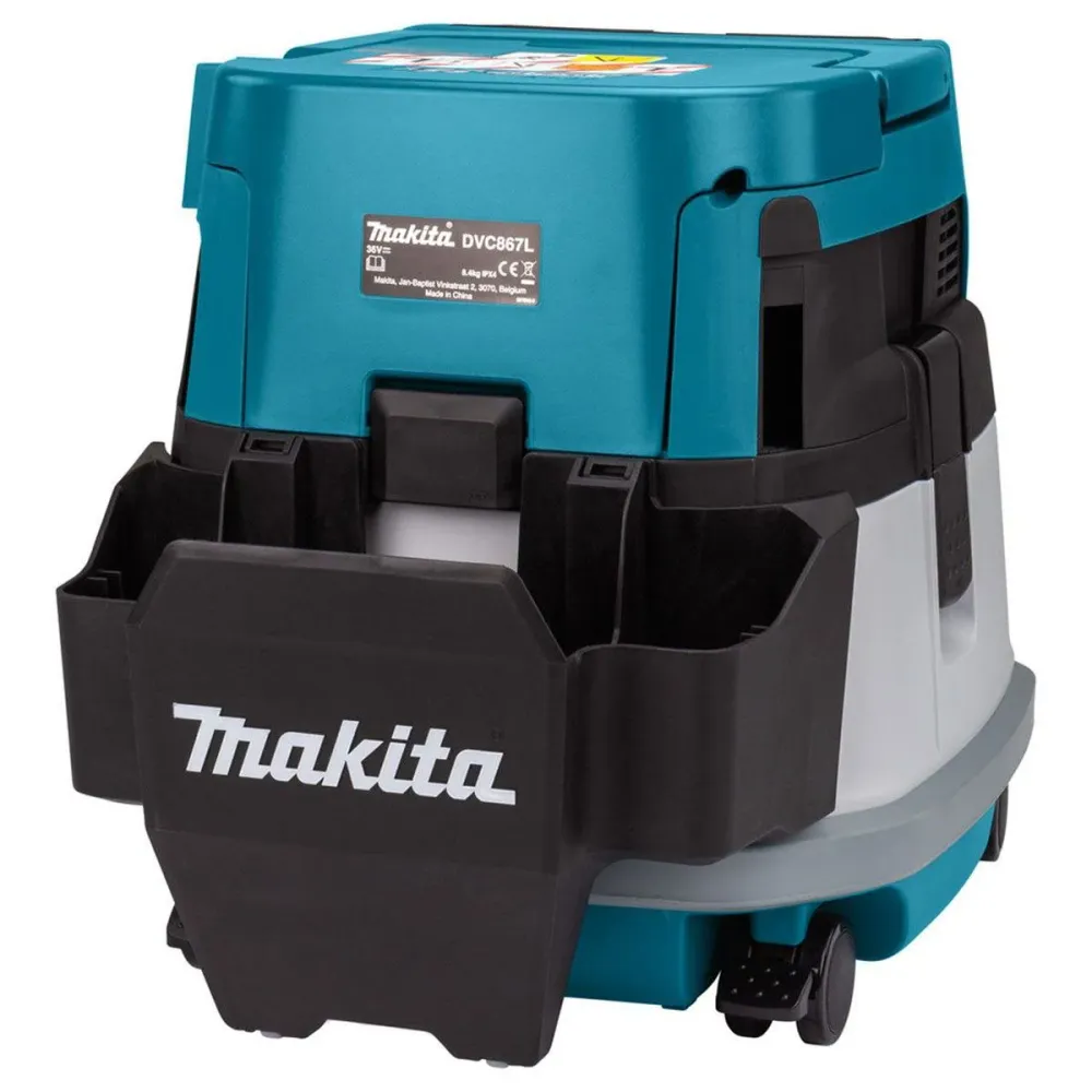 Makita DVC867LZX4 36V LXT Brushless L-Class 8L Dust Extractor AWS Body Only