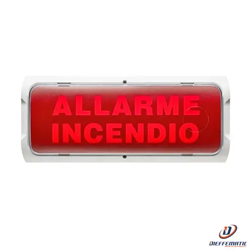 Urmet Targa Ottico Acustica Indirizzata Su Loop, Linea 500 1043/254 Sicurezza