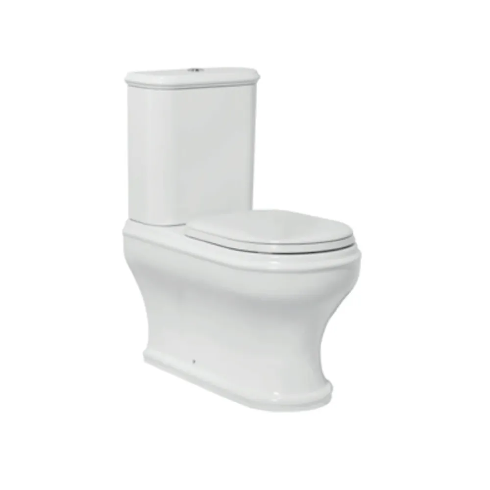 Vaso filoparete monoblocco avec chasse Azzurra ligne Charme avec siège léger close