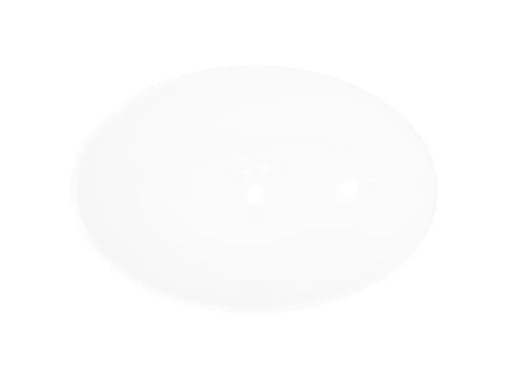 Vasque en forme ovale Céramique 40 x 33 cm Blanc WVGQ2690