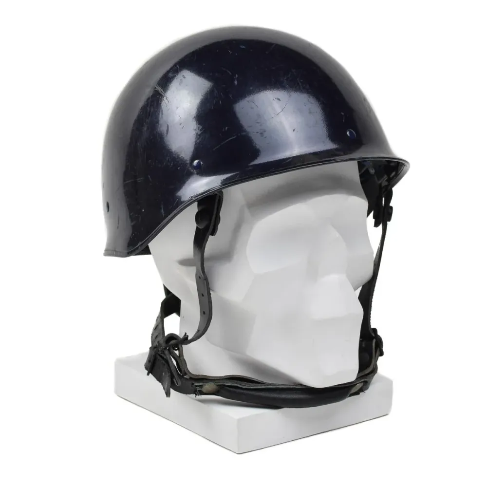 Véritable casque tactique militaire français MP Blue F1 équipement de combat ancien NEUF