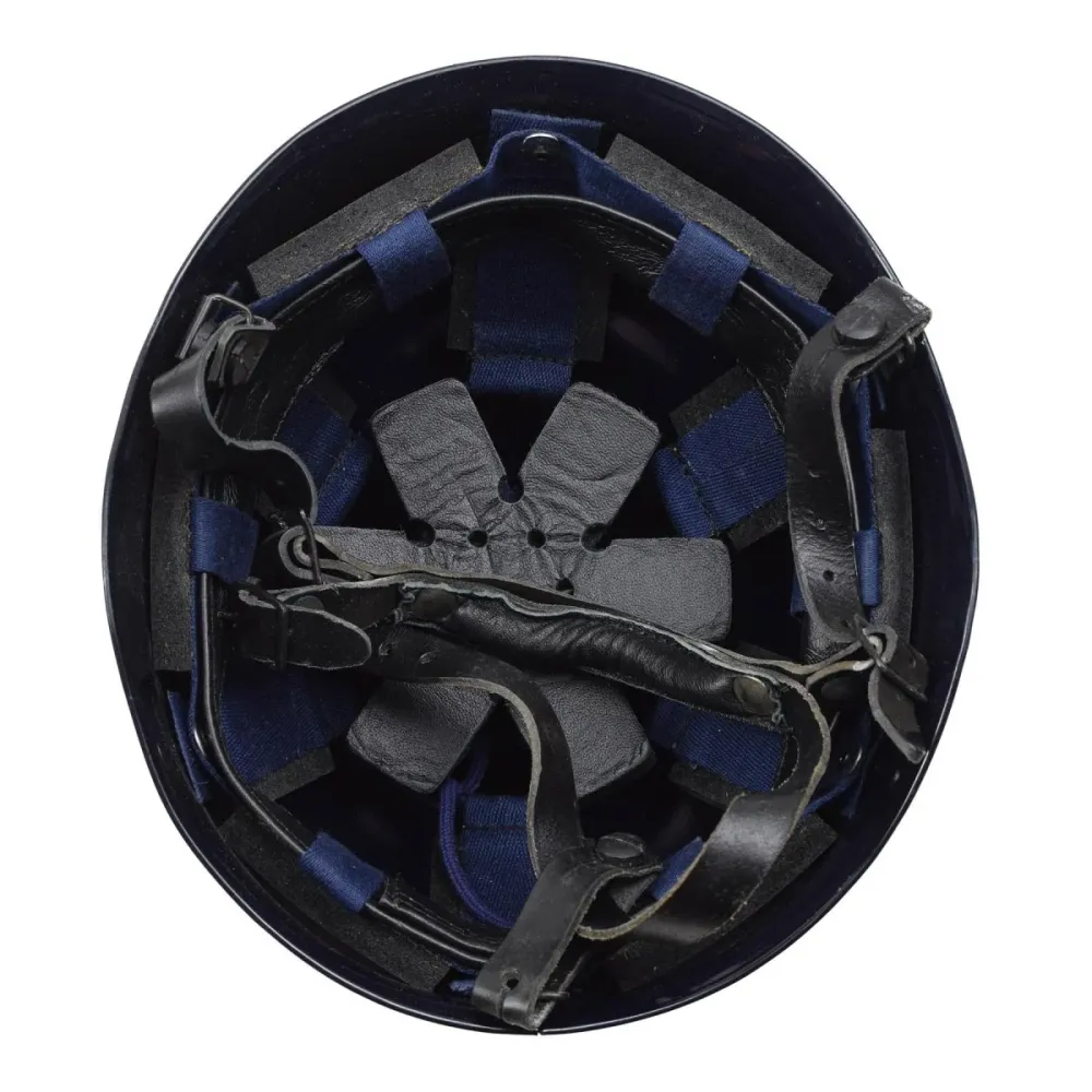 Véritable casque tactique militaire français MP Blue F1 équipement de combat ancien NEUF