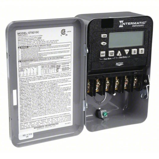 120 to 277V AC 30 Electronic Timer ET8215C