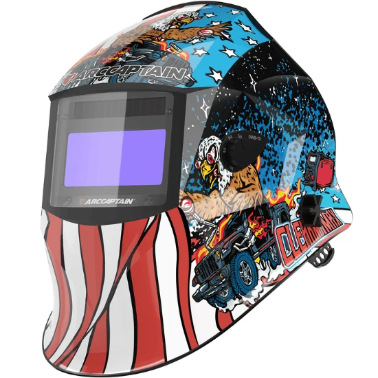 Arccaptain Eagle Lcd Auto-Darkening Welding Helmet Sensitivity Control
