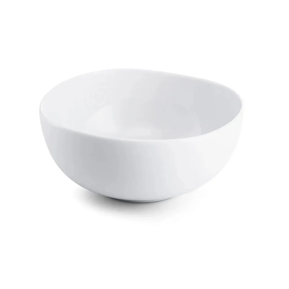 Carrol Boyes Swirl Medium Salad Bowl Blanc pur