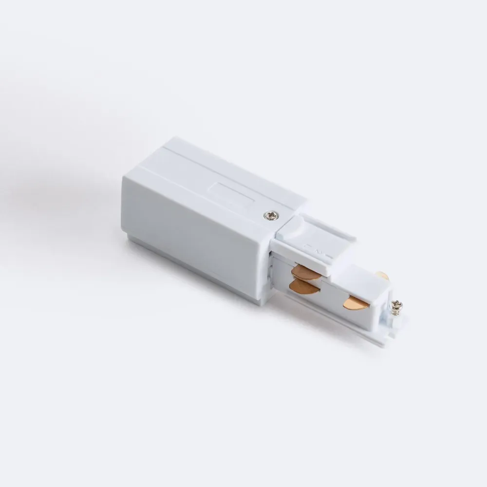 Connecteur à gauche pour réseau DALI sur rail triphasé - Compatible Universelle