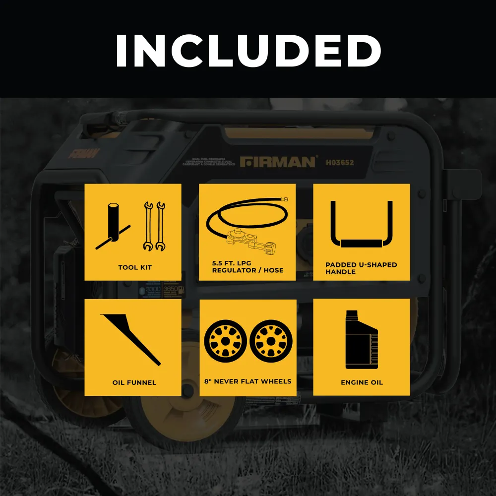 Couplé Fuel Portable Generator 3650W Recoil Start