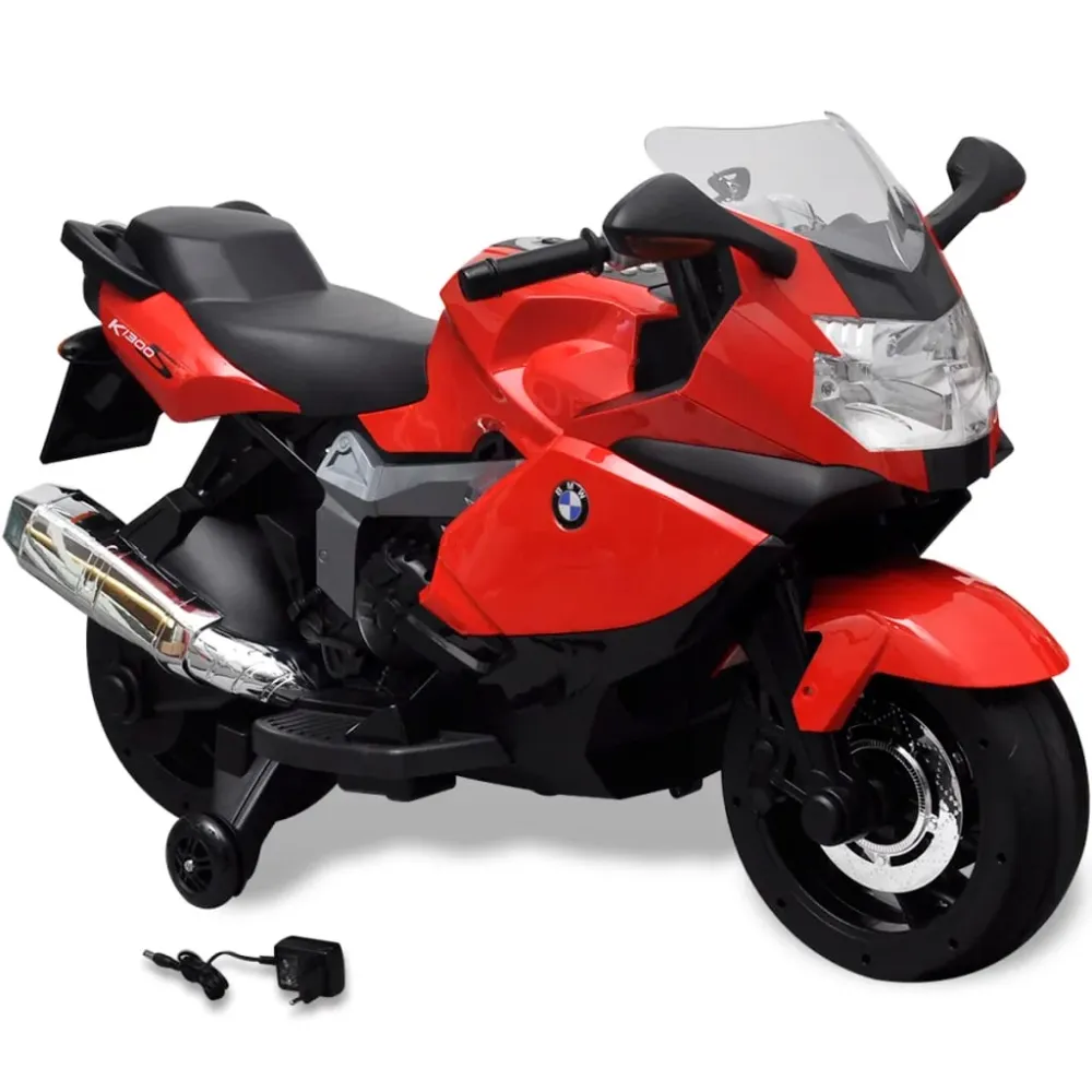 Couvre-selle imperméable Moto électrique enfant BMW 283 rouge 6 v 02_0005288