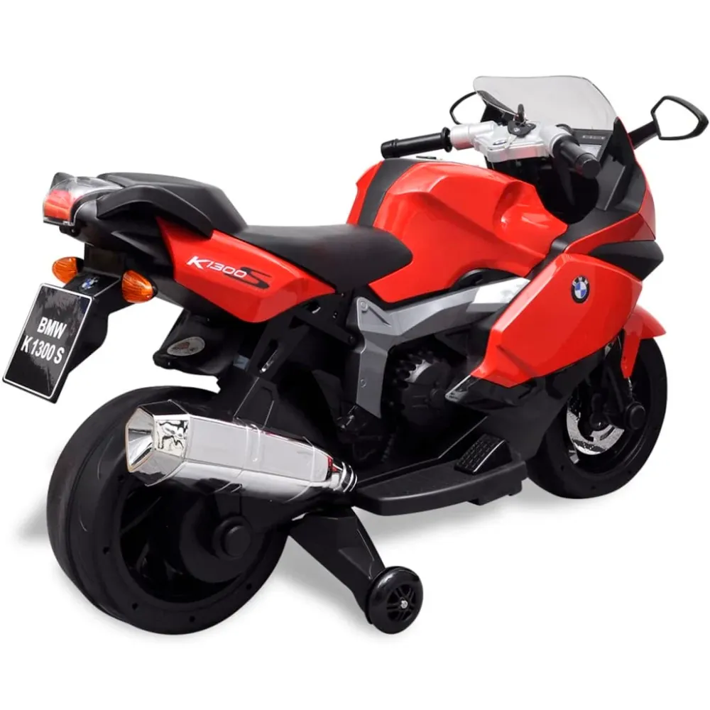 Couvre-selle imperméable Moto électrique enfant BMW 283 rouge 6 v 02_0005288