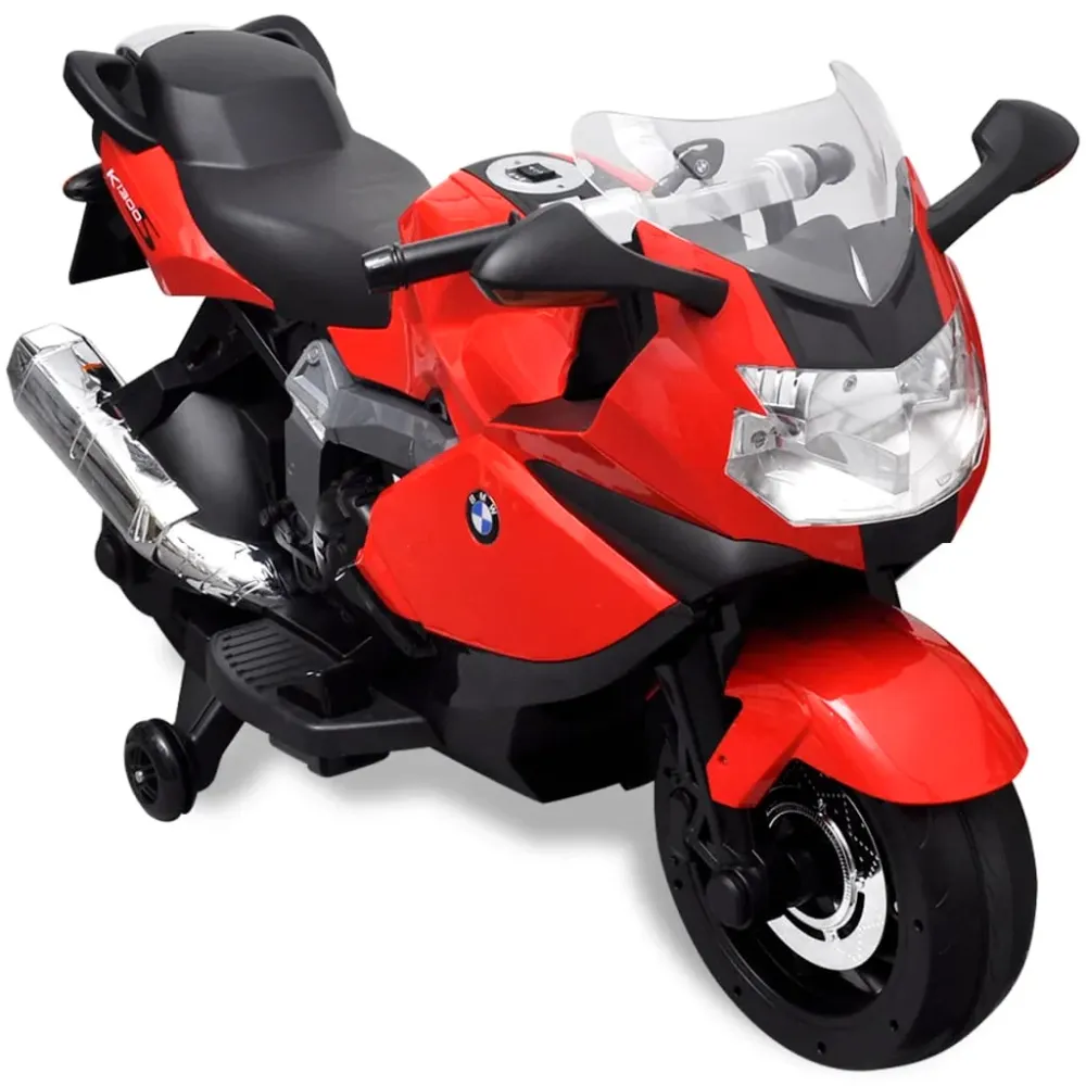 Couvre-selle imperméable Moto électrique enfant BMW 283 rouge 6 v 02_0005288