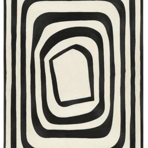 Låg Hand Tufted Neuf Zealand Wool Rug