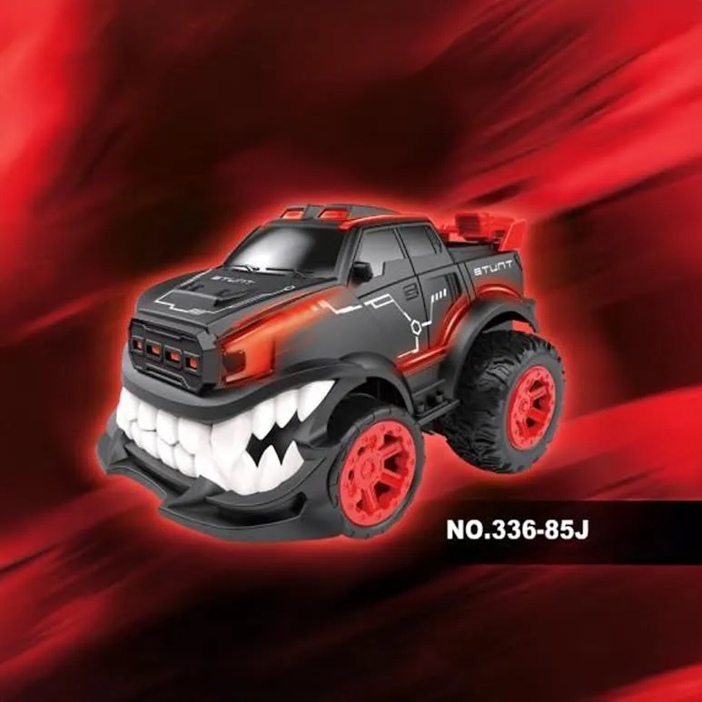 Haute Performance RC Angry Stunt Car Noir jais & Red