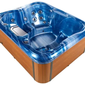 Hottub LED blauw 215 x 180 cm ARCELIA