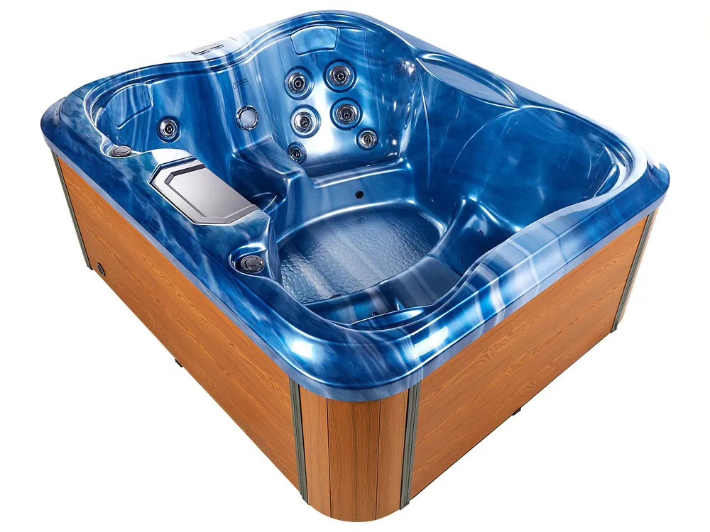 Hottub LED blauw 215 x 180 cm ARCELIA