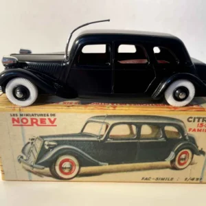 Housse de protection quad Citroën 15-six Familiale noire - NOREV (voiture en plastique)