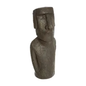 Housse de protection quad Statue île de pâques en résine H 40 cm